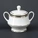 Noritake Crestwood Platinum Sugar Bowl with Cover