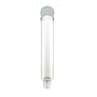 San Jamar SANC4160WH Small White Water Cup Dispenser with Hinged Flip-Cap