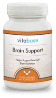 Vitabase Brain Support Concentration and Memory Supplement 60 Capsules (Pack of 6)