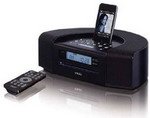 TEAC SR-L250iB Hi-Fi Table Radio with iPod Dock/CD/USB (Black)