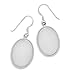 Polished Engravable Earrings on French Wire title=