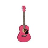 J Reynolds 36 3/4 Size Acoustic Guitar- Pink