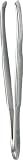 Pfeilring  Tweezers, Slanted, Nickel Plated, 6.5 cm, .31-Ounce Package