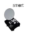 SMART Camping Koffer Sat-Anlage, 38cm Spiegel, mit digitalen 0,1dB LNB