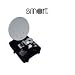 SMART Camping Koffer Sat-Anlage, 38cm Spiegel, mit digitalen 0,1dB LNB