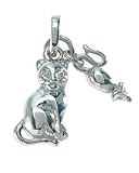 Kit Heath Children's Cat & Mouse Pendant