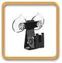 Laser Detector Replacement Dual Suction Windscreen Mount
