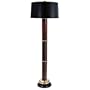 Western Crocodile II Black Floor Lamp