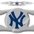 New York Yankees MLB Baseball Car Flame Window Graphic Emblem