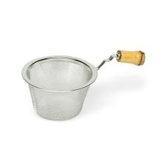 Teesieb mit Bambusgriff Durchmesser ca. 5,5 cm