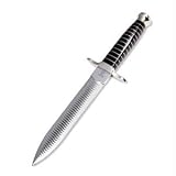 Buck File Dagger, Buffalo Handle, Plain by Buck