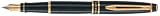 Waterman Expert Black Laquer Fine Point Fountain Pen - 10021W2