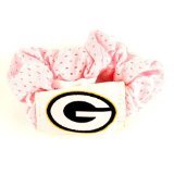Green Bay Packers NFL Jersey Hair Scrunchie (Pink)