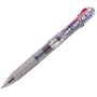 3-Color Click Ballpoint Pen, Fine Point, See-Thru Barrel, Black/Blue/Red Ink TOM55560