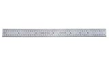 PEC Tools 401-006 6 4R USA Flexible Steel Rule, reads 32nds, 64ths, 8ths, 16ths.