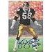 Jack Lambert Autographed/Hand Signed Goal Line Art Card with HOF 90