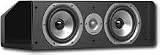 Polk Audio CS20 Center Channel Speaker (Single, Black)