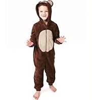 Hooded Monkey Fleece All-in-One