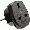 Reiseadapter Stecker GB/UK (England) Buchse auf Schuko Stecker Reise Adapter