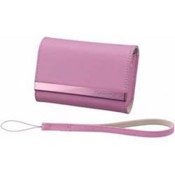 Sony LCS-THP/P Soft Leather Carrying Case for Sony DSC-T Series Digital Cameras (Pink)