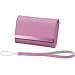 Sony LCS-THP/P Soft Leather Carrying Case for Sony DSC-T Series Digital Cameras (Pink)