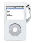 Iluv I106Awht Leather Protective Case For Ipod Video (White)