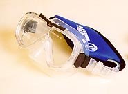 Neoprene wrap around mask strap