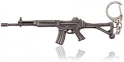 Grand Sale: Keychain Collection Weapons Keychain Machine Gun War Crisis - Micro Galil Rifle Unique Rambo Series - For Paintball, Bb Gun ,Airsoft Rifle, Nuclear War Game Club