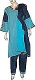 Punjabi Salwar Kameez Cotton Fabric Embroidery Traditional Clothing in India