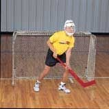 Institutional Floor Hockey Goal & Net (Pair)