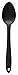 GIR: Get It Right Premium Silicone Mini Spoon, 8 Inches, Black