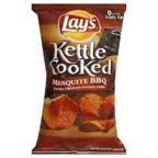 Lay's Kettle Cooked Mesquite BBQ Potato Chips, 8.5oz (Pack of 3)