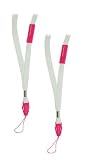 Twin Pack England Lanyard Pink and White