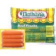 Nathan's Famous Beef Franks - Natural Casing Pack of 6