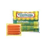 Nathans Famous Beef Franks Natural Casing Pack of 6 by 
