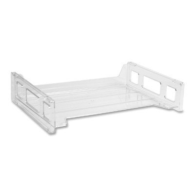 Stacking Tray, Side Load, Letter, Clear [Set of 3]