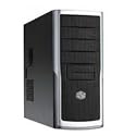 Cooler Master Elite 333 - Mid tower - ATX - no power supply ( ATX /  PS/2 ) - black - USB/Audio