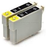 2 X T1281 BLACK Epson Compatible Ink Cartridges 1281 *** for Epson SX130 - ALSO COMPATIBLE WITH Epson Stylus Office BX305F BX305FW BX305FW Plus Epson Stylus S22 SX125 SX130 SX235W SX420W SX425W SX435W SX445W & BX305F BX305FW Printers - Latest Version Double Capacity Inks - T1281 (Contains 2 X : T1281) Black Printers by Delcomcomputers & Wantmoreink (2 BLACK)