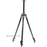 Flashpoint F-2127 Version II Carbon Fiber Tripod, 3 Section Leg Set, Supports 17.6 lbs., Maximum Height 57 inches