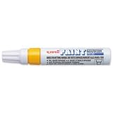 Brand New. uni Paint Marker Chisel Tip Broad Point PX30 Line Width 4.0-8.5mm Yellow Ref 9001986 [Pack 6]