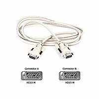 Belkin VGA Monitor Replacement Cable - 1 x HD-15 Male - 1 x HD-15 Male - 25ft