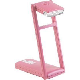 Z Light, 3 LED Book Light, Pink by Paperchase