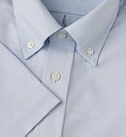 Pure Cotton Quick Iron Short Sleeve Oxford Shirt