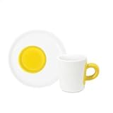 Kahla Touch Espresso Cup with Saucer Yellow