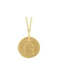 Baroni Intitials Gold M