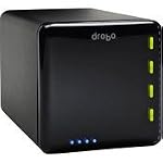 Data Robotics DR04DD10 Drobo 4-Bays USB 2.0 and FireWire 800 Fully Automated SATA Robotic Storage Array