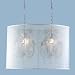 Eurofase Lighting 14870-019 Nickel Desire Transitional Two Light Down Lighting Pendan...