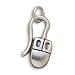 Computer Mouse Sterling Silver Charm