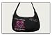 Bio World HIM SKELETON LOVERS LOGO LADIES BLACK HANDBAG