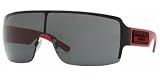 Burberry Sunglasses BE 3046 Black/Red Metal 100787